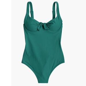 Pink/nude NWT J.Crew underwire swimsuit - size 8